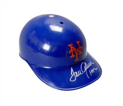 Tom Seaver Signed Game-Used New York Mets Batting Helmet 